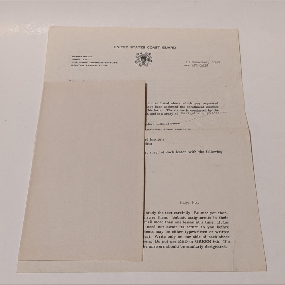 Navigation and Nautical Astronomy by Commander Benjamin Dutton, 1943 - Picture 11 of 11
